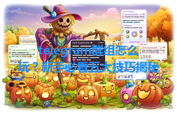 telegram群组怎么玩？新手必看五大技巧揭秘 一